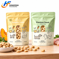 Sachet Doypack Personnalisé Imprimé pour Aliments pour Animaux, Sac en Plastique Réutilisable de Qualité Alimentaire Étanche avec Fermeture Éclair pour Emballage de Nourriture pour Chiens