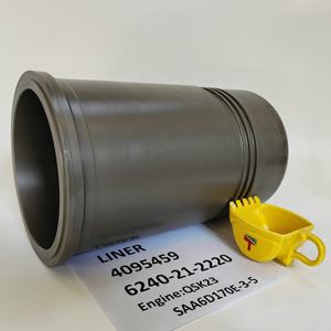Camisa de Cilindro para Motor Diésel 6162-23-2210 6162-25-2210 6240-21-2220 Modelo de Máquina WA600-1 PC1250-7 para Motor SAA6D170 - Product Image 1