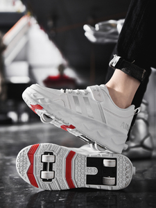 <span class=keywords><strong>Scarpe</strong></span> da ginnastica con ruote per ragazzi su ruote con ruote <span class=keywords><strong>scarpe</strong></span> da Skate a rotelle per adulti - Product Image 6