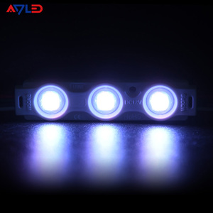 Module LED RGBW ADLED 1,08W DC12V IP67 pour usage extérieur, bande lumineuse à 3 LED, certifié ROHS, dimmable pour extérieur, CRI80 - Product Image 1