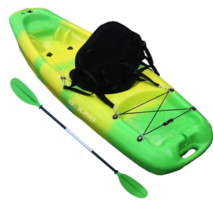 Canoa para niños, pequeña, ligera, para sentarse en la parte superior, kayaks, barco de plástico para niños, Canoa/Kayak barato a la venta - Product Image 1