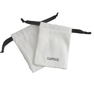 Bolsa Ecológica Reutilizable de Algodón para Joyería, Bolsa Blanca con Cordón, Lona con Logotipo Impreso para Empacar Ropa, Zapatos, Calcetines y Regalos - Product Image 1