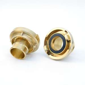 真ちゅう製消火用還元カップリング消火ホースカップリングStorzハイドラントバルブ1.5インチマリン継手 - Product Image 3