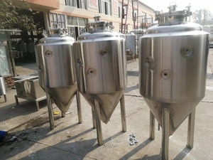 Thép Không Gỉ 304 Lửa Trực Tiếp Sử Dụng Home Brew Hình Nón Ấm Đun Nước 200 LÍT 50 Gallon Cho Nhỏ Micro Bia Hệ Thống Sản Xuất Bia - Product Image 5