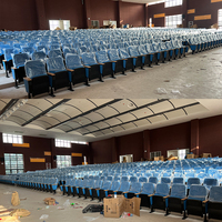 Vente en gros de chaises de cinéma mobilier pour salle de conférence chaises pliantes personnalisées pour auditorium et église