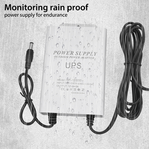 UPS Portátil Multifuncional con Batería de Respaldo para Cámaras de <span class=keywords><strong>Red</strong></span> AP POE Inalámbricas de 5V 9V 12V 24V, Router WiFi, Módem y <span class=keywords><strong>Bancos</strong></span> de Energía - Product Image 3