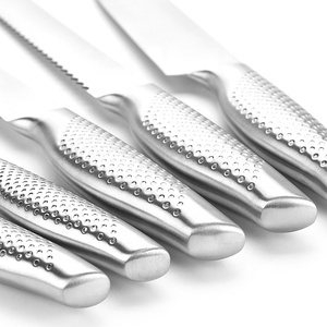 Gran oferta, juego de cuchillos de Chef de acero inoxidable con mango hueco, cuchillos de cocina, hoja de Metal 3Cr13, incluye caja de regalo - Product Image 5