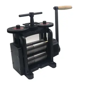 Jewelry Roller Press Tabletting Tool Manual Rolling Mills Machine Combination Rolling Mill 110mm Rolls