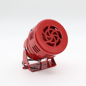 Avertisseur sonore industriel Ms Ms-190 220V 24V Rouge 110Db Klaxon d'alarme incendie - Product Image 2
