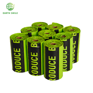 Compostable 100% Biodégradable De Déchets De Chien Caca Sac de Déchets En Plastique, Plus En13432 Évalué - Product Image 2