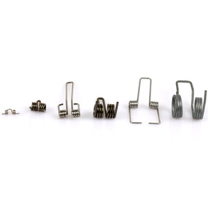 Resortes de Compresión Personalizados, Resortes Helicoidales de Torsión, Resortes de Acero Inoxidable con Doble Clip de Tensión, Resortes Metálicos Planos Ondulados, Resortes Helicoidales Pequeños - Product Image 2