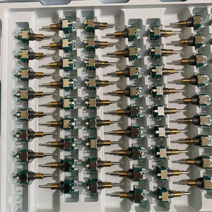 EC11EBB24C03 <span class=keywords><strong>Encoder</strong></span> a doppio albero con interruttore a pulsante 8pin 30 posizione 15 impugnatura a impulsi 25mm - Product Image 6