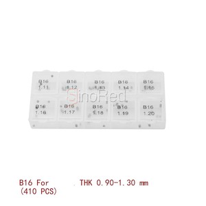 <span class=keywords><strong>Berserk</strong></span> - Juego de 410 Espaciadores Ajustables B16 para Inyectores Diésel THK de 0.90-1.30 mm - Product Image 3
