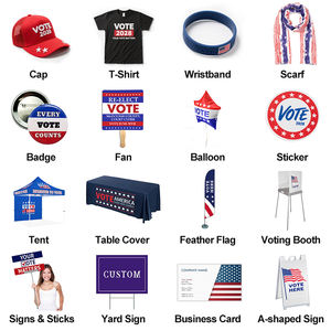 Präsident Politische Kampagne Handels kampagne Abstimmung Armbänder Silikon Amerika Wahl Abstimmung Armband - Product Image 2