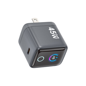 อะแดปเตอร์ชาร์จเร็ว 45W GaN USB พร้อมหน้าจอ LED สำหรับโทรศัพท์และแล็ปท็อป - Product Image 3