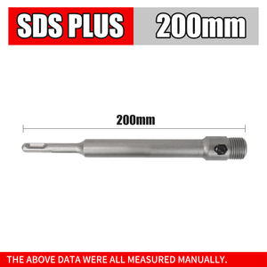 Broca de Corona de 30 mm <span class=keywords><strong>para</strong></span> <span class=keywords><strong>Perforar</strong></span> Paredes de Hormigón, Orificios <span class=keywords><strong>para</strong></span> Aires Acondicionados, Sierra Perforadora con Juego de Brocas SDS PLUS de 200 mm - Product Image 3