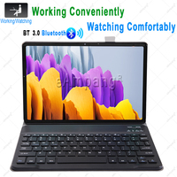 Samsung Galaxy Tab için S7 T870 T875 klavye kılıfı tablet 11 inç samsung kasa ve klavye ile