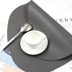 Stocked Kitchen Elegant Pu Leather Dining Table Easy to Clean Washable Place <b>Mats</b> for Cafe <b>Bar</b> Home Decor - Product Image 6