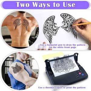 Hadiyah usine papier <span class=keywords><strong>de</strong></span> transfert <span class=keywords><strong>de</strong></span> <span class=keywords><strong>tatouage</strong></span> pochoir copieur feuilles <span class=keywords><strong>de</strong></span> papier <span class=keywords><strong>de</strong></span> <span class=keywords><strong>tatouage</strong></span> <span class=keywords><strong>de</strong></span> <span class=keywords><strong>carbone</strong></span> thermique pour l'approvisionnement en <span class=keywords><strong>tatouage</strong></span> format <span class=keywords><strong>de</strong></span> papier A4 - Product Image 4