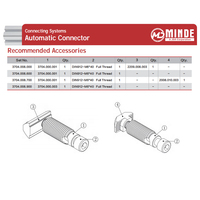 Connecteur d'ancrage à fente en T 8 mm SUS304, filetage auto-formant, sans perçage, fixation rapide pour profilé aluminium 4040, centre de données