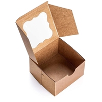Boîtes à gâteaux rigides de luxe personnalisées |   Carton alimentaire recyclé |   Design carré écologique pour les cadeaux d'anniversaire et de mariage