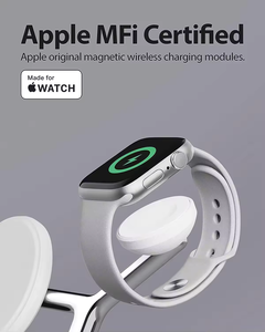 Chargeur rapide pour montre de téléphone portable Support de charge sans fil adapté pour <span class=keywords><strong>Apple</strong></span> Huawei Watch trois-en-un type-c - Product Image 3