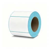 Étiquettes thermiques autocollantes vierges pour impression directe 4x4 pouces (100x100mm) pour codes-barres et expédition - Vente en gros