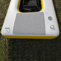 Plateforme flottante gonflable antidérapante pliable sur mesure pour chiens, pour utilisation au bord du lac et en piscine
