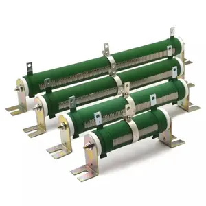 Rx20-T גבוהה כוח פצע פורצלן צינור עומס משתנה מתכוונן התנגדות 50W 100W 150W 200W 500W 1000W 5R ~ 500R