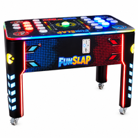 Machine de jeu d'arcade commerciale de réflexes avec boutons à taper pour enfants, adultes et centres de divertissement familial
