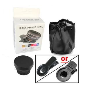 ขายร้อน 0.45X เลนส์โทรศัพท์สองในหนึ่งเลนส์ซูมสําหรับโทรศัพท์มือถือ - Product Image 6