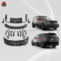 Kit carrosserie avant et arrière style BBS pour Land Rover Range Rover Vogue 2023+ - Lame avant, diffuseur arrière, jupes latérales - Vente directe usine en gros