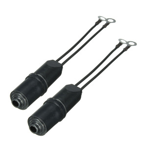 Transformador Adaptador para Antena de TV Interior QY, 75-300 Ohm, Convertidor de Cable Coaxial de Doble Núcleo, Paquete de 2 - Product Image 1