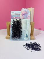 Kit de coiffure en gros pour filles, peignes en plastique pour enfants, élastiques à cheveux réutilisables multicolores pour fêtes