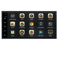 Lecteur DVD autoradio universel pour toyota 7 ''Android Navigation & Gps 2 Din avec caméra de recul