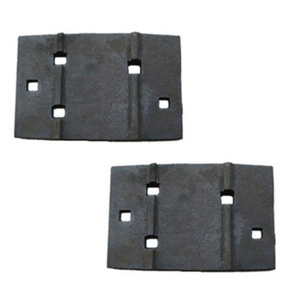 Spécifications complètes du fabricant pour les nouveaux accessoires de pièces de chemin de fer Plaque de joint de voie en acier inoxydable Jauge de rail en acier - Product Image 6