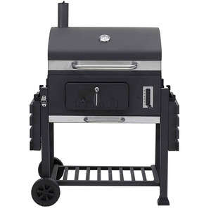 Grill chariot carré en <span class=keywords><strong>fonte</strong></span>, pour <span class=keywords><strong>Barbecue</strong></span> au charbon de bois, <span class=keywords><strong>avec</strong></span> <span class=keywords><strong>couvercle</strong></span>, - Product Image 2