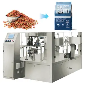 Good Price Premade Bags Packing Machine Petfood Automatic Cat Dog Food Petfood Bagging Machines