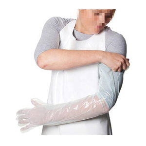 Transferencia de embriones de vaca bovina Caja de plástico de un solo uso AI Eldiven Guantes hasta <span class=keywords><strong>el</strong></span> brazo 90cm Guantes veterinarios - Product Image 6