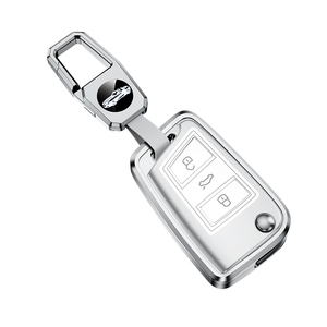 Funda Protectora para Llaves de Coche de Aleación de Aluminio para Volkswagen Tiguan L Lavida Plus Golf 7 Polo Skoda <span class=keywords><strong>VW</strong></span>, Llaveros, Bolsa para Llaves - Product Image 2