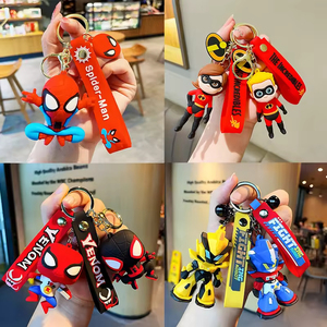 พวงกุญแจอัลไลแอนซ์อเวนเจอร์ส มาร์เวล รุ่นใหม่ ดีไซน์การ์ตูนสุดสร้างสรรค์ สำหรับกระเป๋าและรถยนต์ แบบขายเป็นชุด - Product Image 2