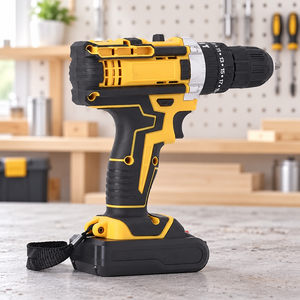 Juego de Taladro Inalámbrico de 21V con Batería de Litio, Doble Velocidad, Caja de Almacenamiento, Estuche Rígido, OEM, Herramienta Eléctrica para Reparaciones del Hogar y Bricolaje - Product Image 2