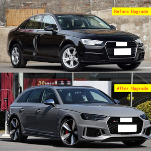 Kit de carrosserie <span class=keywords><strong>A4</strong></span> amélioré de haute qualité pour Audi <span class=keywords><strong>A4</strong></span> B9 <span class=keywords><strong>S4</strong></span> 2017-2020, pare-chocs avant et arrière, phares, calandre, kit de carrosserie - Product Image 2