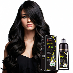 Champú Tinte para el Cabello con Extracto de Plantas al por Mayor, Coloración Rápida, Crema de Coloración Capilar Herbal Natural para Uso Doméstico OEM ODM - Product Image 6