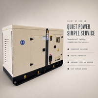 Generator Diesel Weichai 100kVA 80kW Prime Berpendingin Air dengan Kanopi Kedap Suara, ATS, Starter Baterai DC, Basis Forklift, Daya Industri
