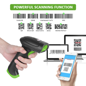 Luckydoor giá rẻ không dây Bluetooth 2D mã vạch <span class=keywords><strong>QR</strong></span> <span class=keywords><strong>code</strong></span> Reader scan xách tay Mã Vạch Scan Gun cho kho siêu thị - Product Image 3