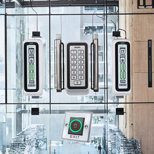 Precio de fábrica <span class=keywords><strong>Kit</strong></span> de sistema de control de acceso interior Teclado de metal Pantalla táctil Impermeable/Resistente a la intemperie 280KG Cerradura magnética Biométrica - Product Image 3