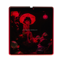Alfombrilla de Ratón LED Personalizada con Cualquier Logotipo o Patrón, Accesorios de Juego con Retroiluminación, Alfombrilla RGB para Teclado de PC, Alfombrilla de Escritorio HD con Diseño de Anime