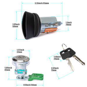 สวิตช์ล็อคประตูพร้อมไฟเตือนอันตราย รุ่นใหม่ สำหรับ BMW E46 ซีรีส์ 3 หมายเลข 61318368920 - Product Image 5