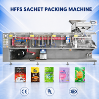 CE-gecertificeerde HFFS ritssluitingsrol-folie verpakkingsmachine S-180Z voor het vullen en sealen van zakjes met voedsel, gummy's en korrels